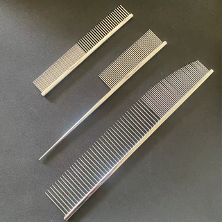 克家同款02宠物美容梳美容师专用挑毛梳猫梳理分界梳长毛猫用面梳