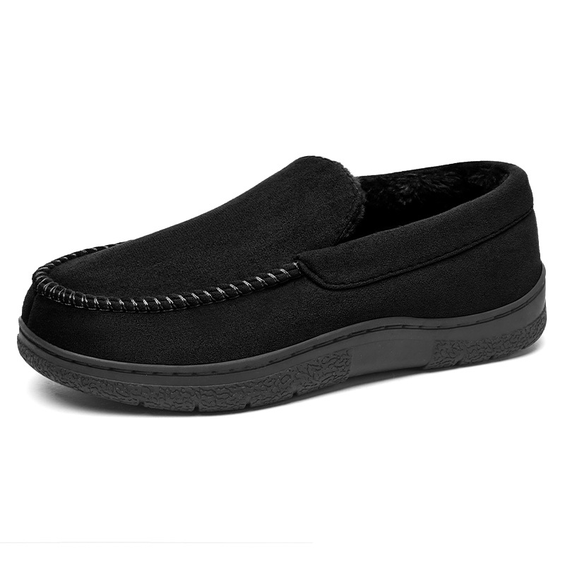 Zapatos de algodón de invierno de mujer transfronteriza TEMU zapatillas cálidas para el hogar zapatos perezosos zapatos de lana de coral zapatos de hombre