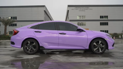 car color change film two-tone: Automotive Film - two-tone-candy-series-dreamy-purple