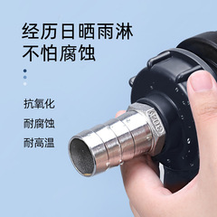 IBC ton drum valve change diameter 304 stainless steel connector 4/6/1 inch external thread internal thread hose adapter 