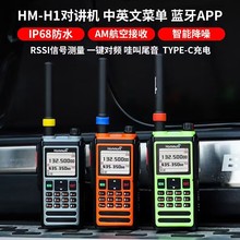 环禹HM-H1对讲机中文菜单蓝牙APP写频IP68防水自驾游TYPE-C充电