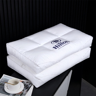 Five-star hotel cotton cervical support pillow soft pillow core non-deformation washable pillow Nantong factory wholesale