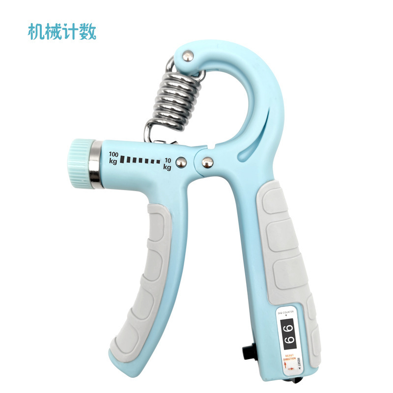计数握力器便携式健身可调节握力器手部训练手指康复锻炼器握力器|undefined
