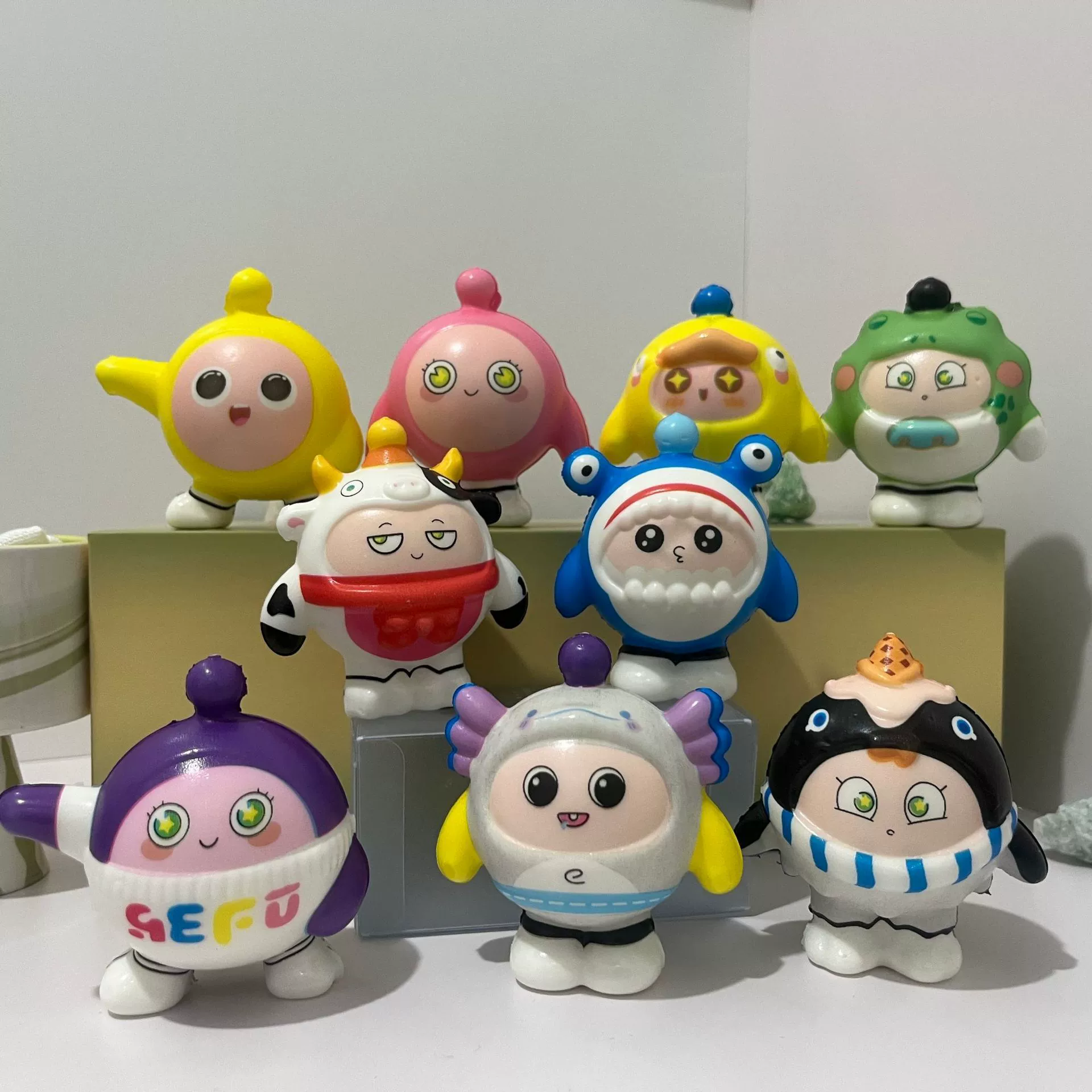 Игрушка «губка-слим», полиуретан, антистресс-кукла, 8 × 6 × 6 см, 17 г (разные дизайны)