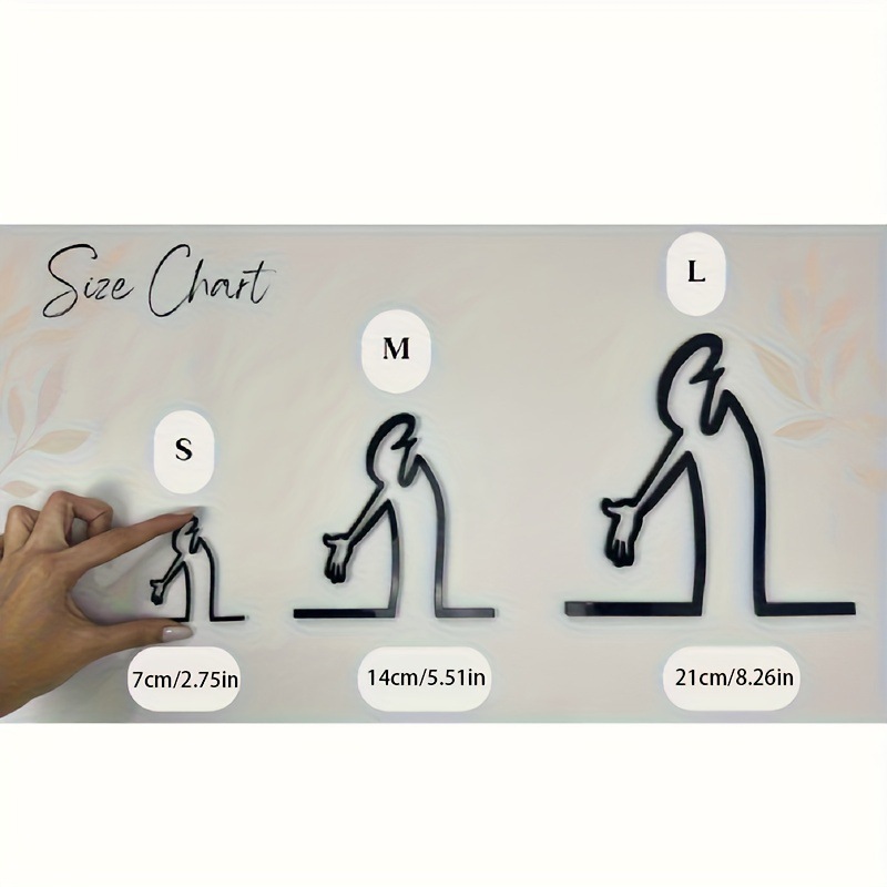 사람(손 흔들기 대, 중, 소 3종 세트)