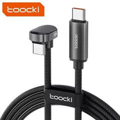 Tockiエルボu型手遊びデータ線PD100W超高速充電線は華為リンゴ15充電に適している