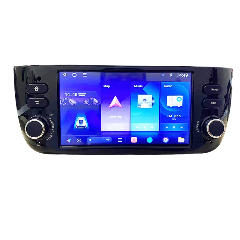 Граница 7-дюймовый Android большой экран подходит для Fiat Pondo EVO07-15 навигационное устройство автомобиль carplay
