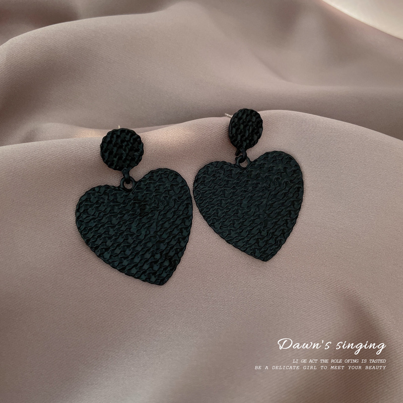 Pendientes De Patrón De Corazón De Moda Al Por Mayor Nihaojewelry display picture 6