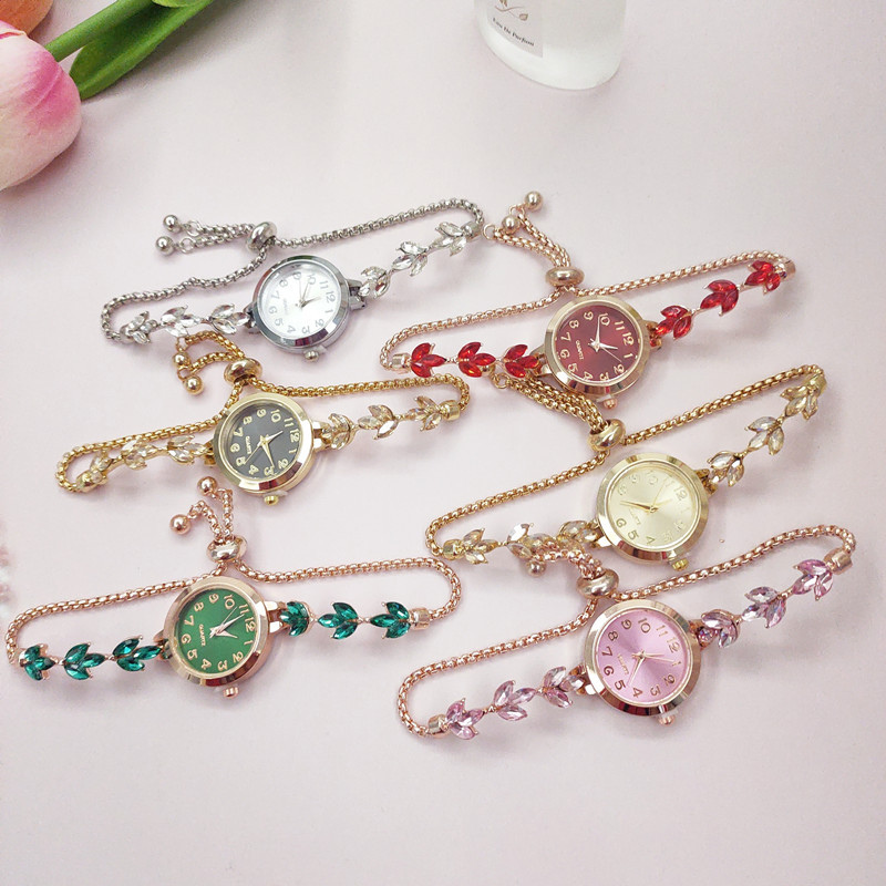 Casual, Elegant Style Casual Elegant Petal Magnet Buckle Quartz Women's Watches