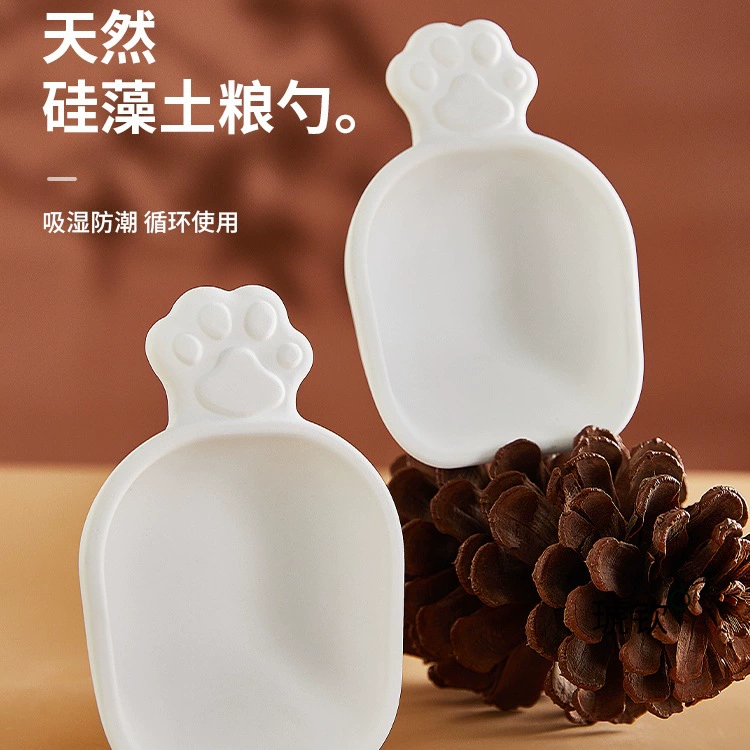 Ложка для кошачьего корма, диатомитовая земля, ложка для сушки корма для собак, ложка для кормления кошек, миска для кошек, кормушка для домашних животных, совок для кошачьего корма, консервная ложка.