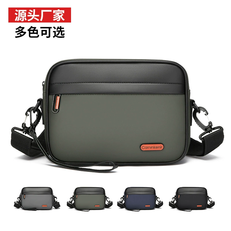 Деловая мужская сумка через плечо, новая модная сумка через плечо, сумка для поездок на работу, простая и универсальная сумка через плечо для прогулок, доступная для оптовой продажи.