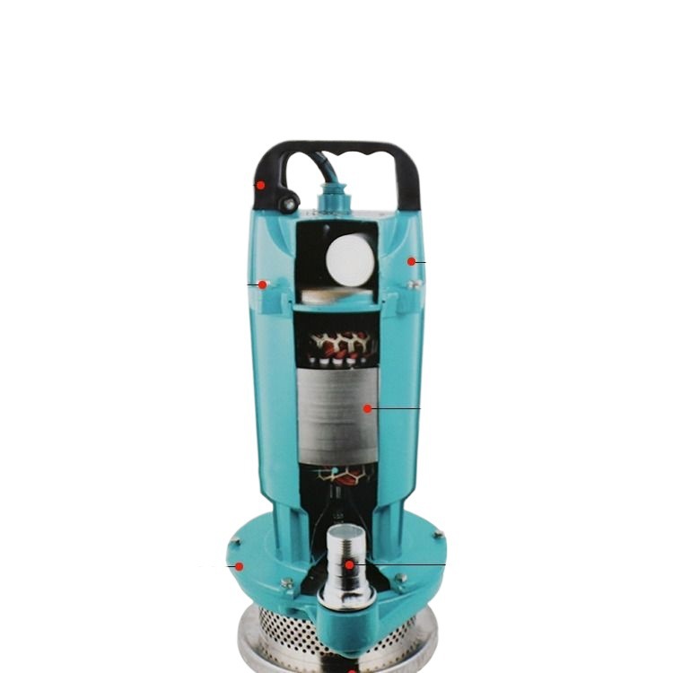 Bomba sumergible agrícola doméstica 220V bombeo de agua de riego de estanque de peces de gran calibre de gran flujo bomba de agua de alta elevación