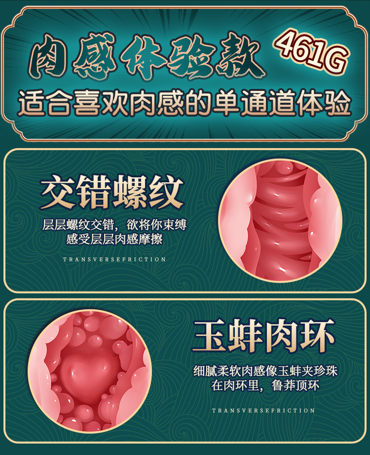 Jiu Guoai Trend Series Manual Airplane Cup TPE Half-Body Doll Flesh Tone — detail image 14