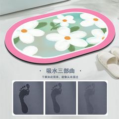 Factory Wholesale Cross-border Bathroom Toilet Diatomaceous Earth Water Absorbent Quick Dry Rugs Kitchen Wear-resistant Anti-slip Mat