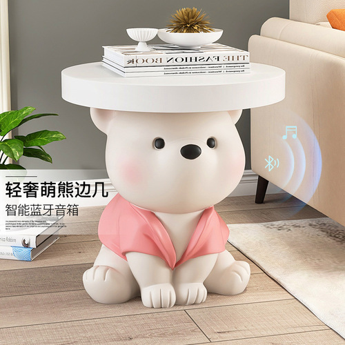 Creative bear ornaments large floor-standing home accessories living room TV cabinet sofa next to coffee table bedside table housewarming gift