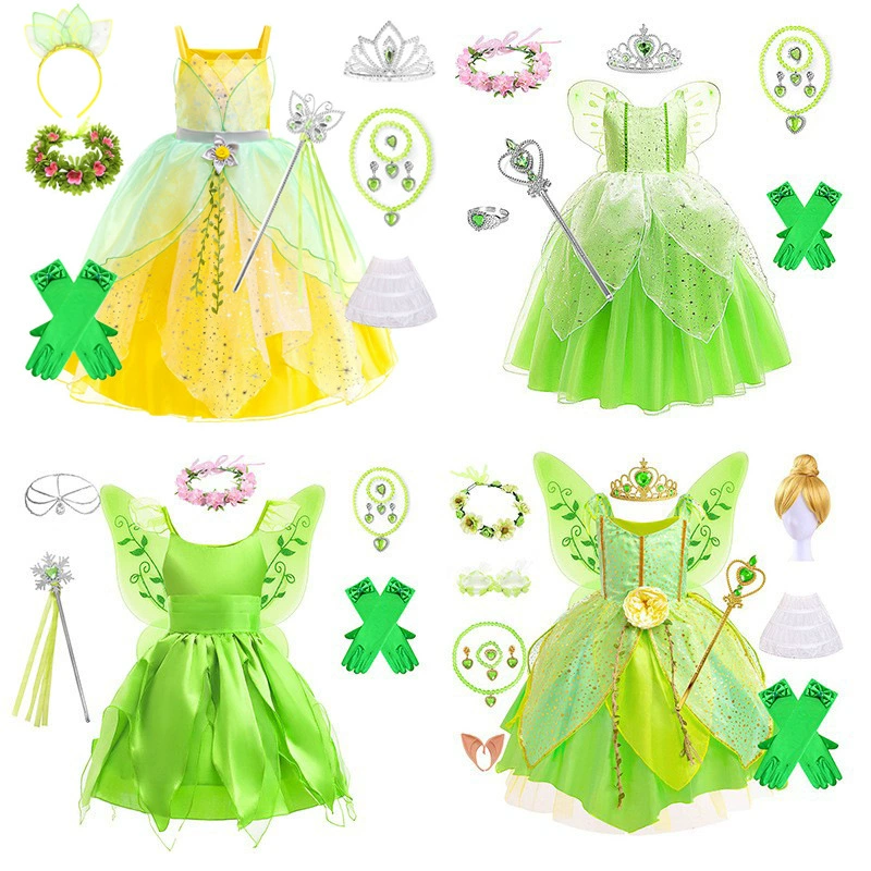 Принцесса Тианна Динь-Динь-Динь-платье на Хэллоуин