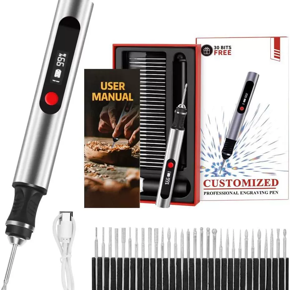 打磨器打磨机雕刻笔手持小型迷你家用电动工具手工核雕玉石抛光