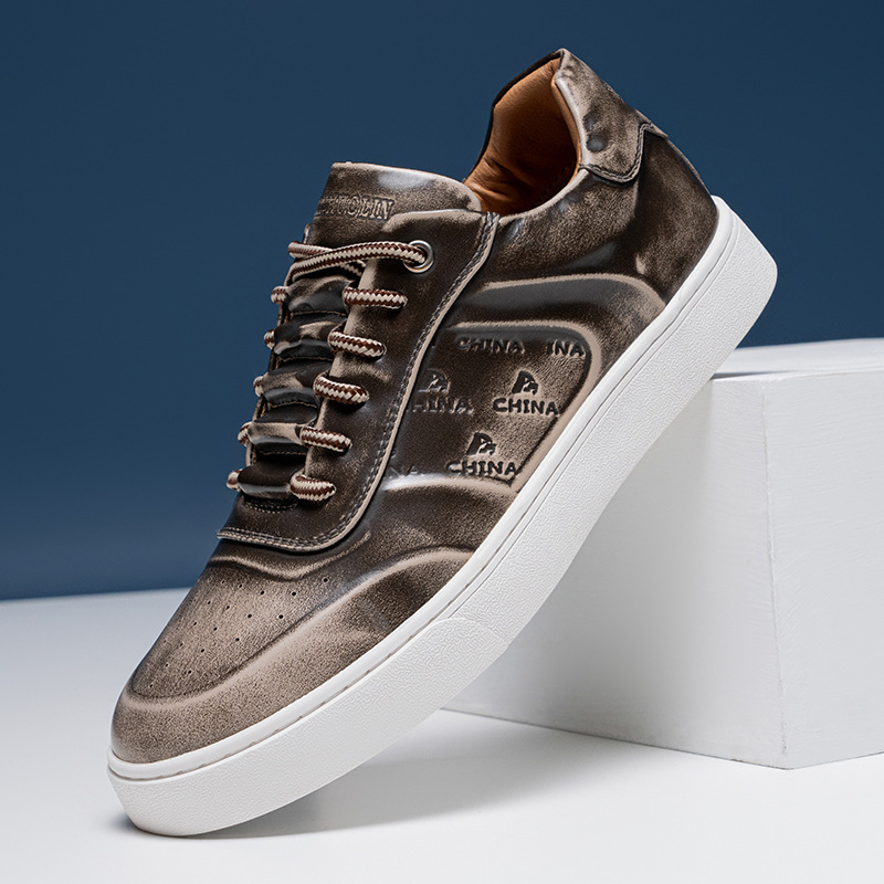 Lion Eagle Dell Extra Large Men's Shoes 45 Size 46 Size Casual Thick-Soled Sneakers 47 Size 48 Size 49 Size Casual Sports Shoes