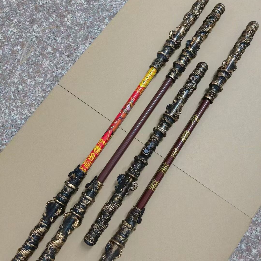 자동 개폐식 검은 손오공 혼합 머리카락