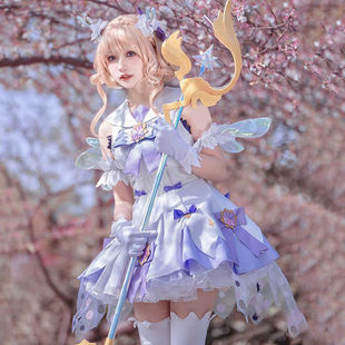 cos服装瑶时之祈愿星传说游戏动漫王者荣耀cosplay瑶时女全套假发-阿里巴巴