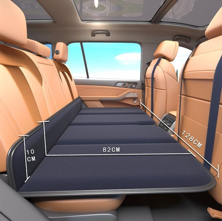 Car mattress, no inflation required, for sedans and SUVs, rear seat sleeping pad, foldable bed, back seat sleeping mat