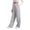Drawstring straight gray thin style