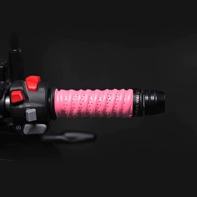 Motorcycle Handle Cover — Protective Handlebar Glue Modification - handlebar-tape-rose-pink-1-pack-anti-slip-and-sweat-absorbent