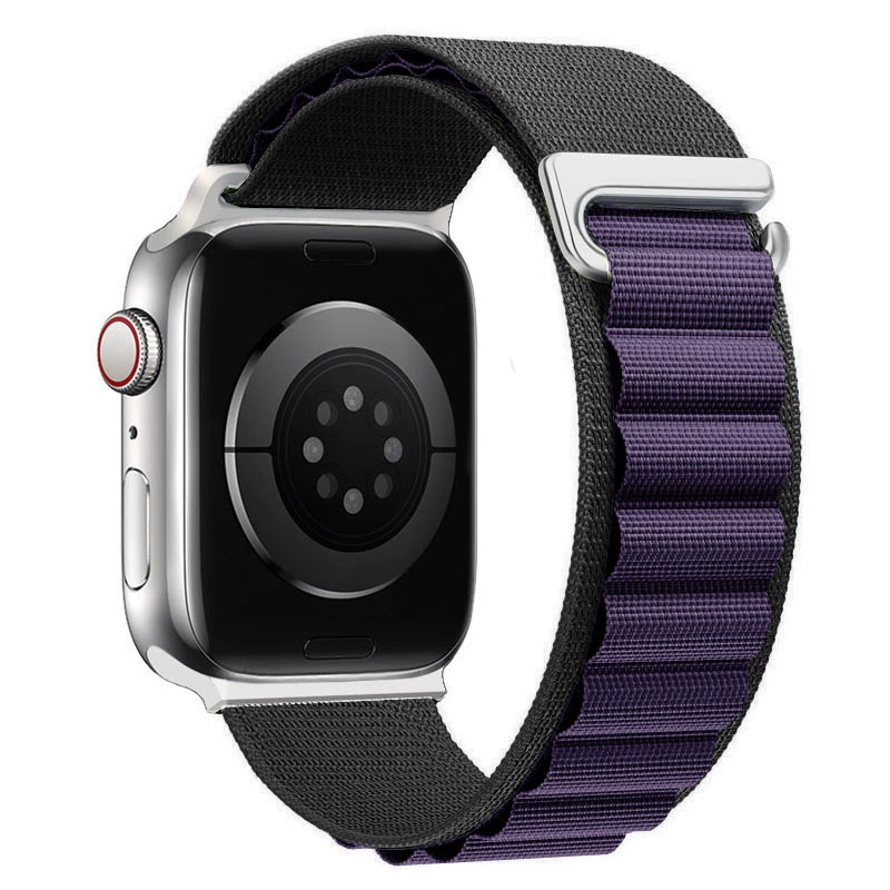Apple, нейлоновый ремешок для часов, "Mountain cloud" чай, 49 мм
