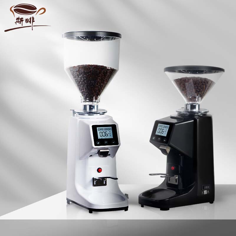 Cross-border Italian quantitative electric CNC bean grinder LCD touch screen grinding machine automatic grinding 220/110V Cross-border Italian quantitative electric CNC bean grinder LCD touch screen grinding machine automatic grinding 220/110V