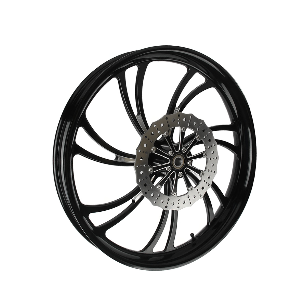 Harley Motorcycle Modification 30inch Rims Are Suitable for Road King, Dyna, and Glide Models from 2008 to 2025, Forged Aluminum Rims