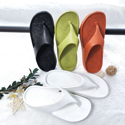 Marathon Running Sport Slippers Men's Anti-Slip Shock Absorption Soft Bottom Wear-Resistant Thong Sandals Foot Feeling Beach Outdoor 