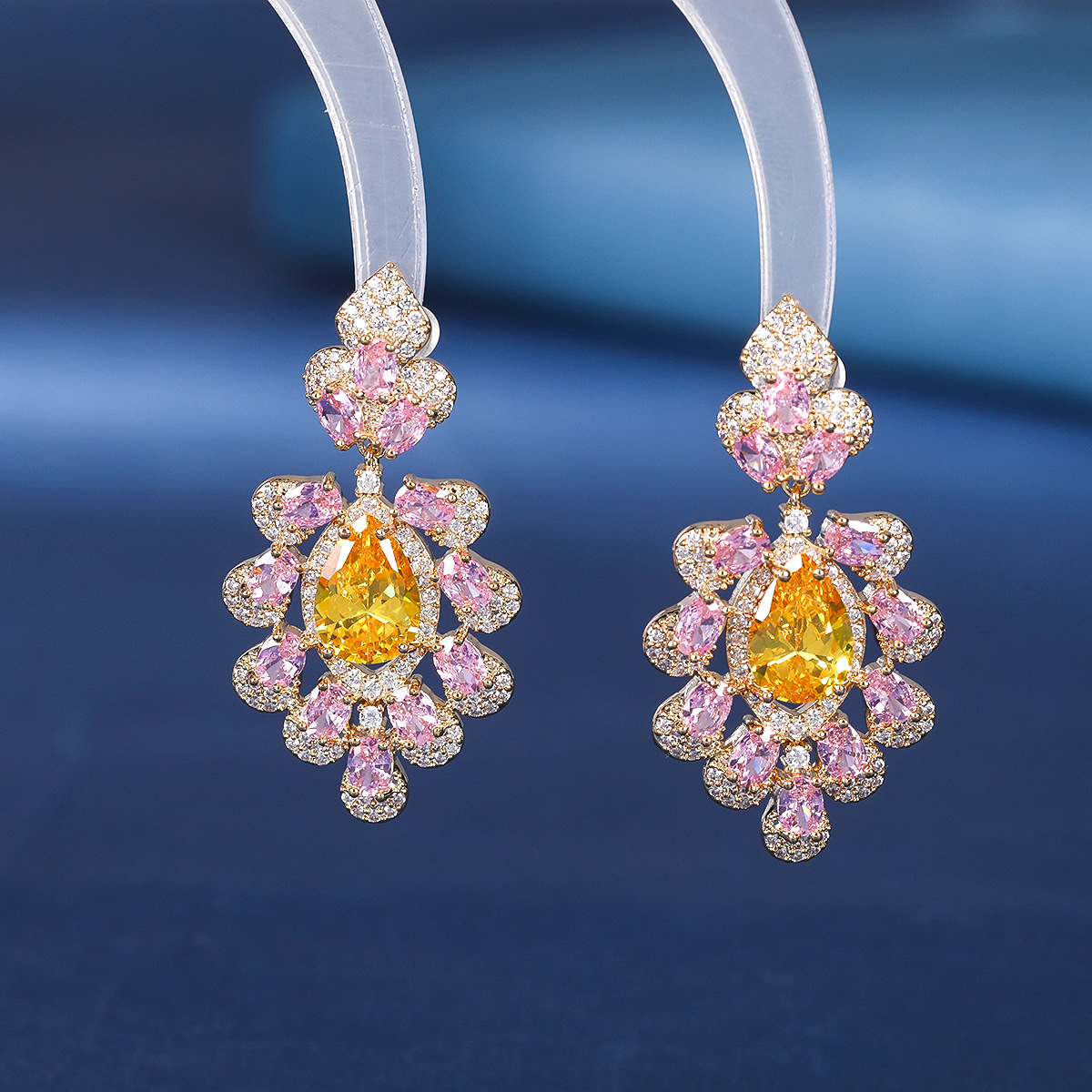 Sophisticated geometric earrings