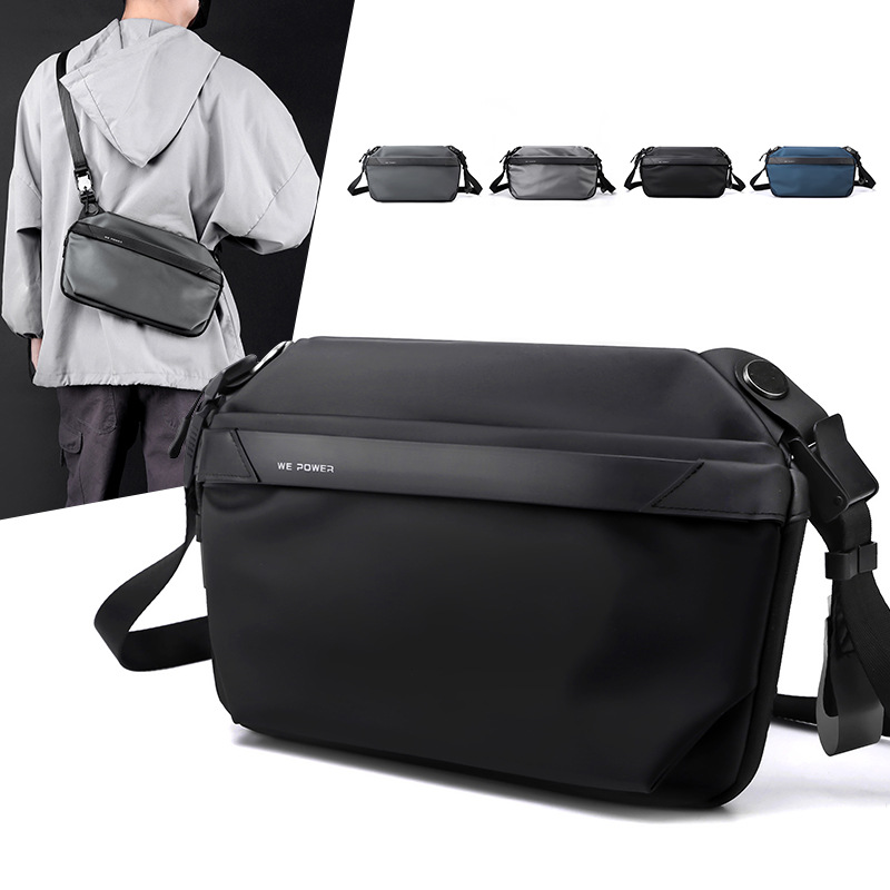 WEPOWER nueva moda bandolera bolso de pecho de moda de gran capacidad bolso cruzado bolso de hombro de moda para hombre