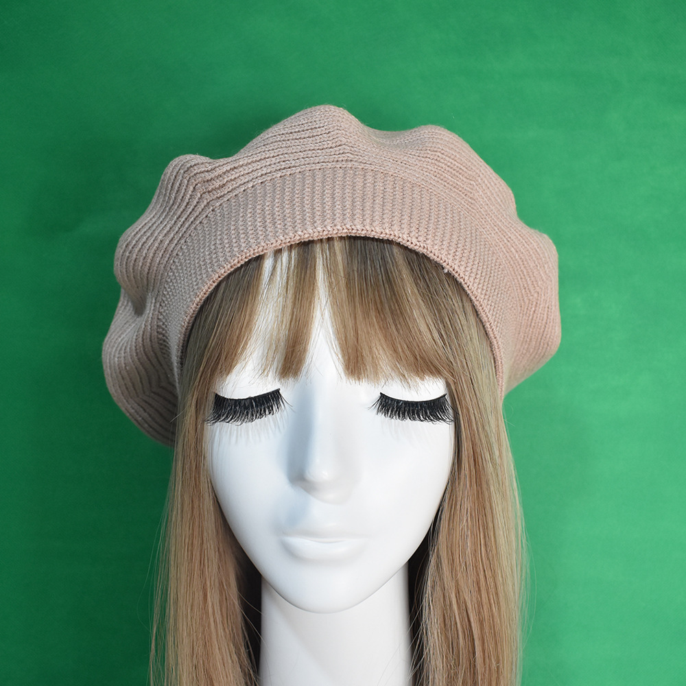 Unisex Padodo Wollstrickmütze warme Beanie für Damen_voghion.com