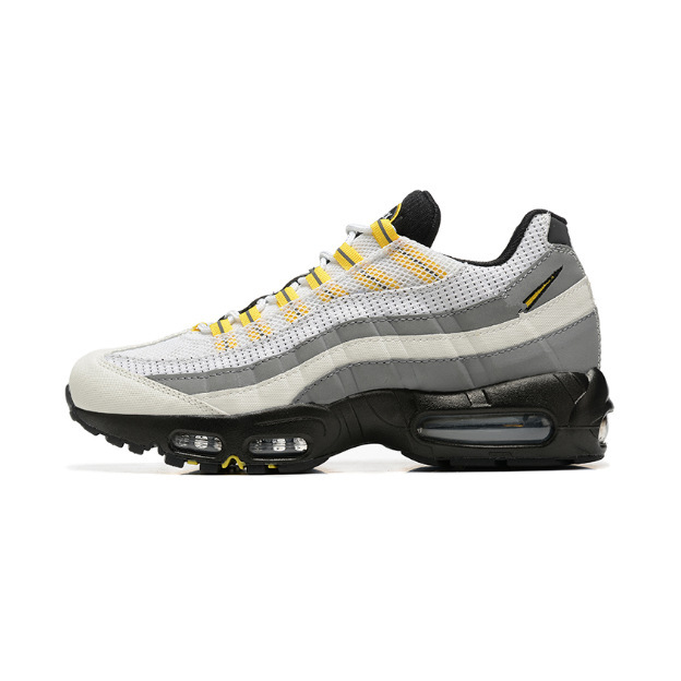 Airmax95 Air-Cushioned Shoes for Men, Height-Increasing Dad Shoes, Retro Wear-Resistant, Shock-Absorbing, Breathable Casual Air-Cushioned Running Shoes with Thick Soles
