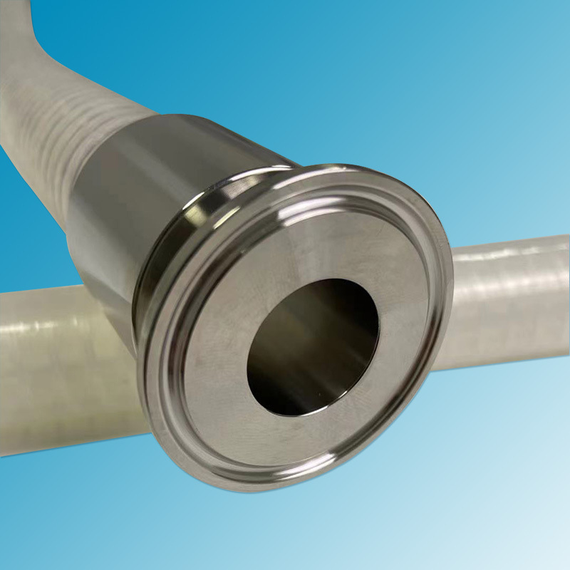 GREATFLEX不锈钢316扣压软管接头卫生级快装TC接头高压钢丝管接头