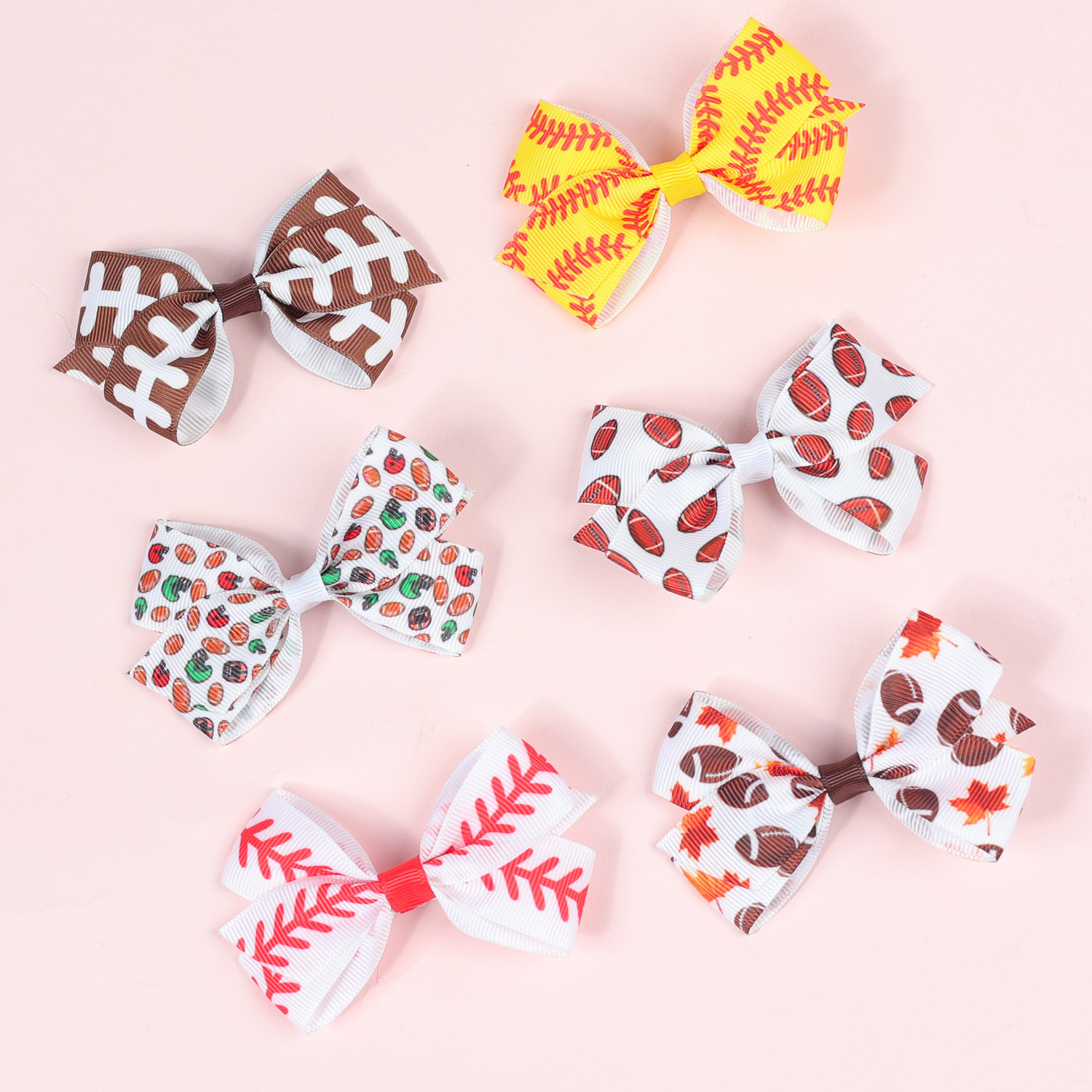 Kid's Cartoon Style Bow Knot Polyester Hair Clip display picture 10