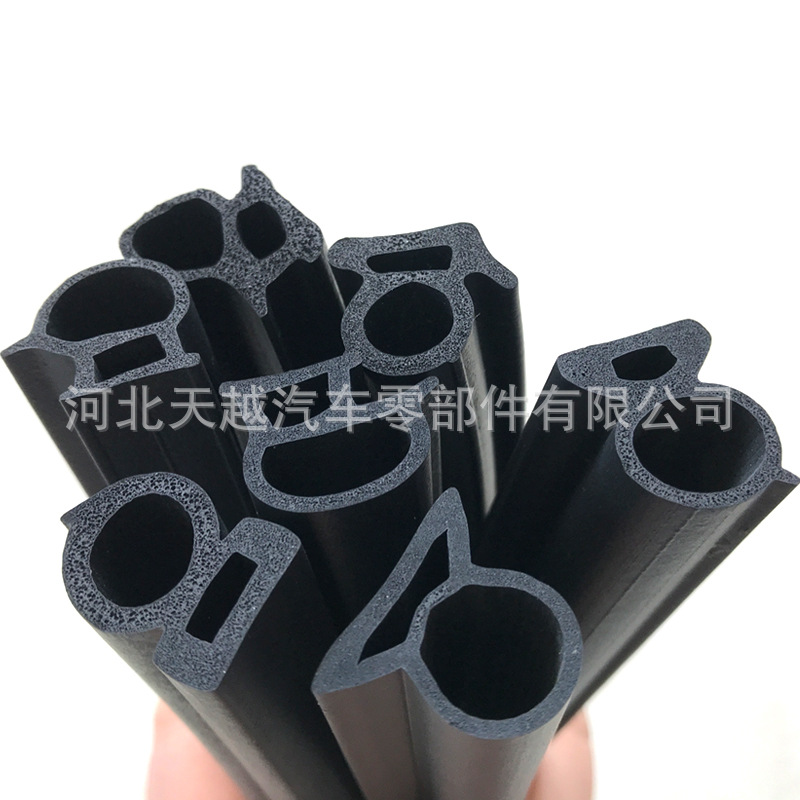 三元乙丙海绵发泡密封条D型发泡条机柜车门密封条机械设备异型条