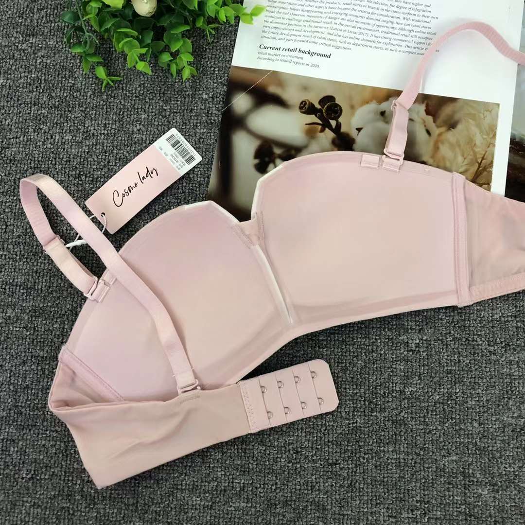 Filipino brillante sujetador ropa interior sin costuras medio grueso de alta calidad se reunieron multi-color multi-tamaño sujetador inalámbrico al por mayor