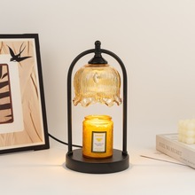 铃兰香薰融蜡灯法式复古卧室床头灯家居摆件氛围无火香氛台灯