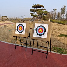 箭靶户外室内射击射箭运动练习靶子弓靶架挡箭布eva草靶墙