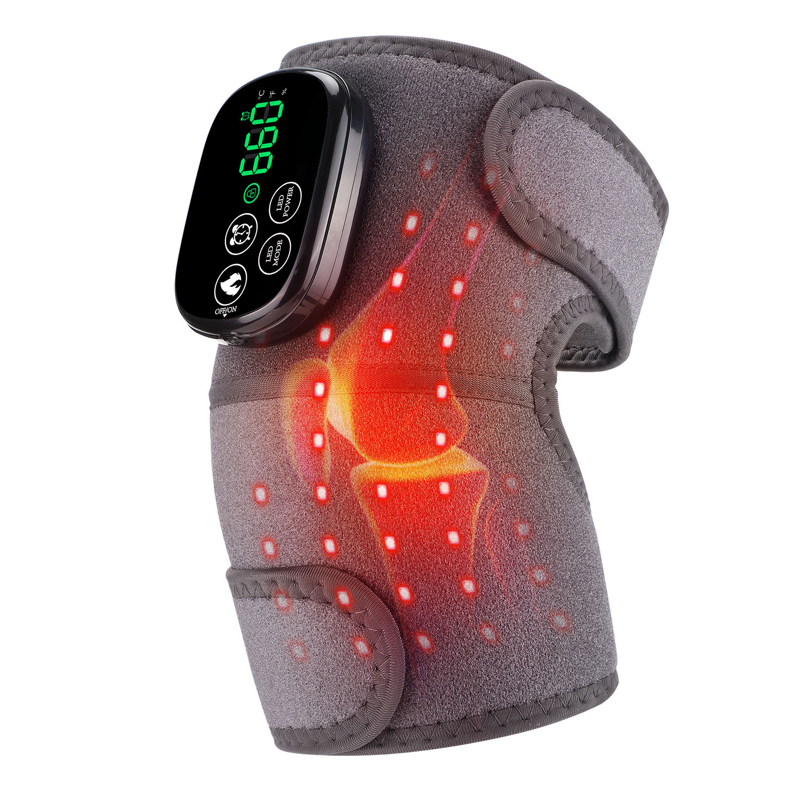 Calefacción transfronteriza masaje almohadilla de hombro carga calefacción almohadilla de hombro zhouyan fisioterapia masajeador modelo privado fuente fábrica en stock image 25