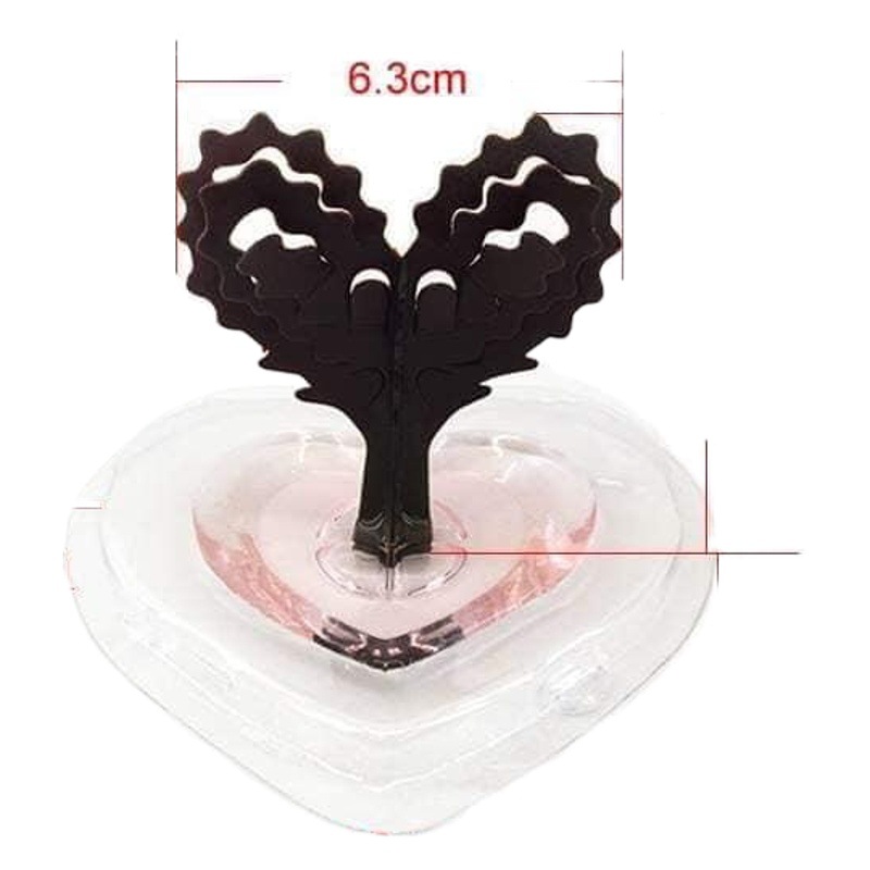 Árbol de papel floración árbol de amor cristalización Árbol mágico árbol de Navidad juguete Regalo de Cumpleaños de los niños juguete creativo