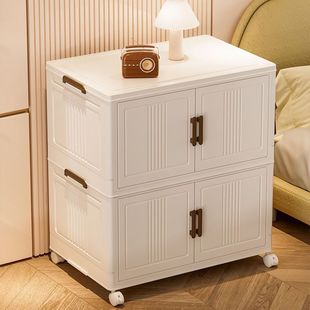 Storage Box Installation-free Extra-large Thickened Overlay Children's Wardrobe Clothes Toys Household Fast Storage Multi-layer Folding