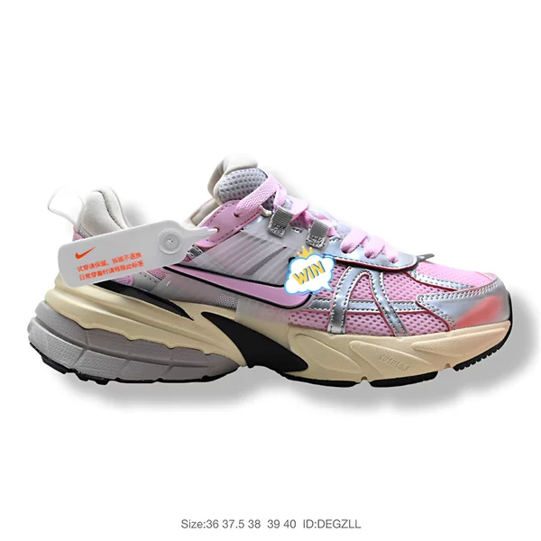 Putian shoes NK V2K RUN running shoes, retro style, breathable mesh athletic running shoes, low-top, unisex