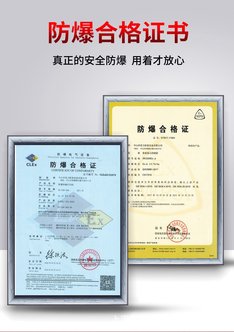 防爆电子秤