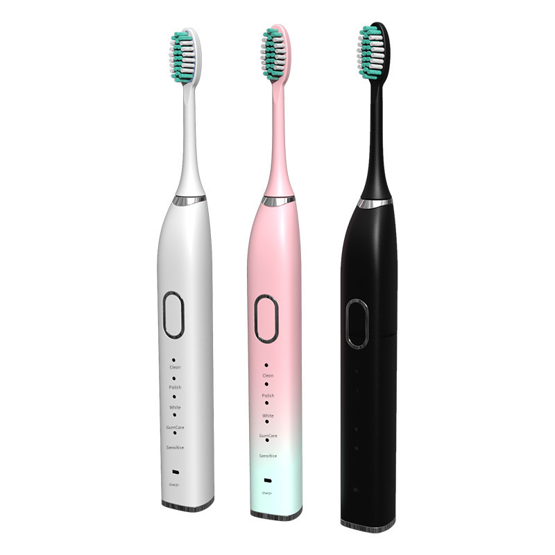 IPX7 suspensión magnética impermeable cepillo de dientes eléctrico recargable al por mayor adulto Sonic cepillo de dientes eléctrico traje limpiador de dientes image 7