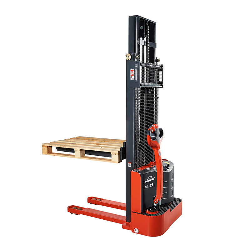 ML15スタッカ全電動スタッカフォークリフト自動走行バッテリーパレットスタッカリフト運搬フォークリフト|undefined