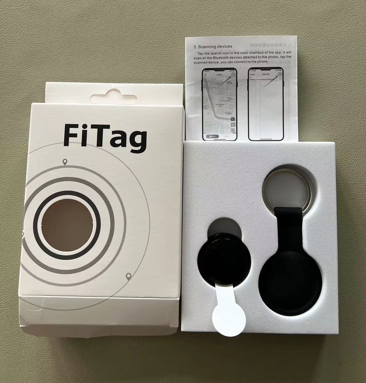 검정색 [감지 방지] 글로벌 포지셔닝 배터리 수명 1년