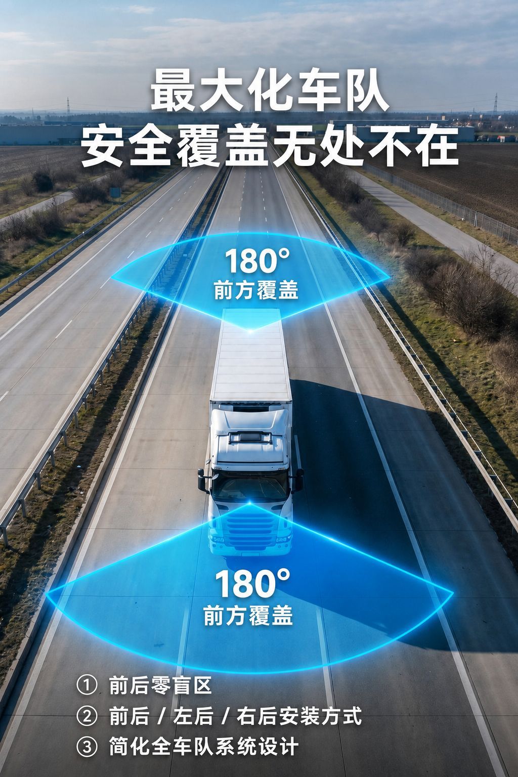 Square-shaped car camera with waterproof aviation connector, high-definition night vision, reverse monitoring, universal for trucks and construction vehicles